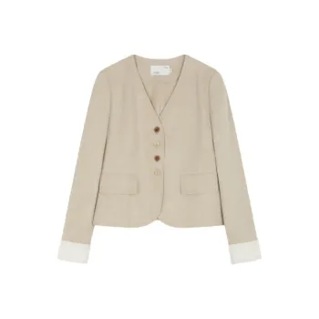 IHIMI Jackets Coats Women's Light Khaki