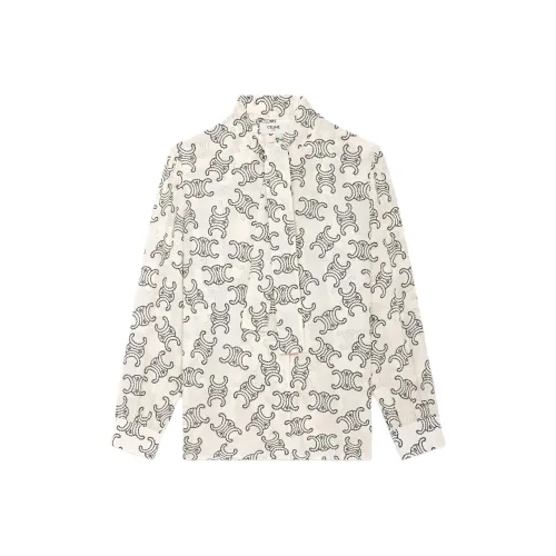 celine and Lavallière Blouse In Crêpe De Chine