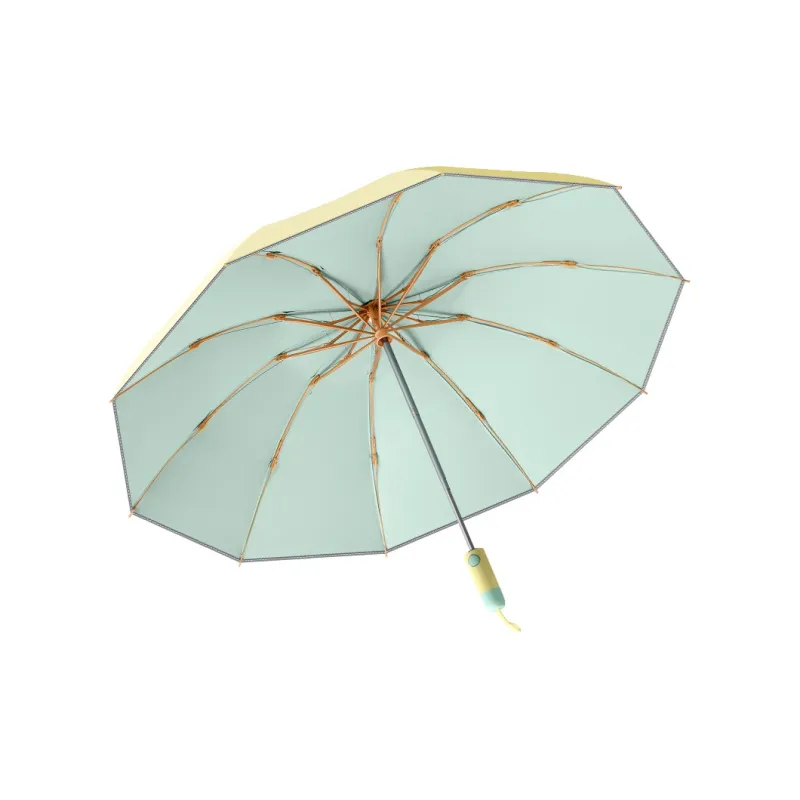 Imono Lightweight, Sun Protection, Compact, Stylish, Reinforced Thickened Folding Umbrella-1