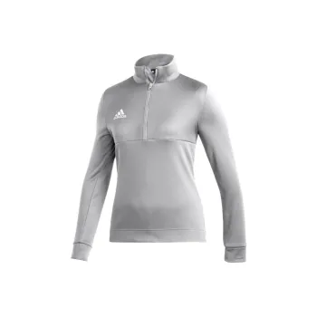Adidas Team Issue Quarter Zip Sweatshirt Sweatshirt Women's Silver