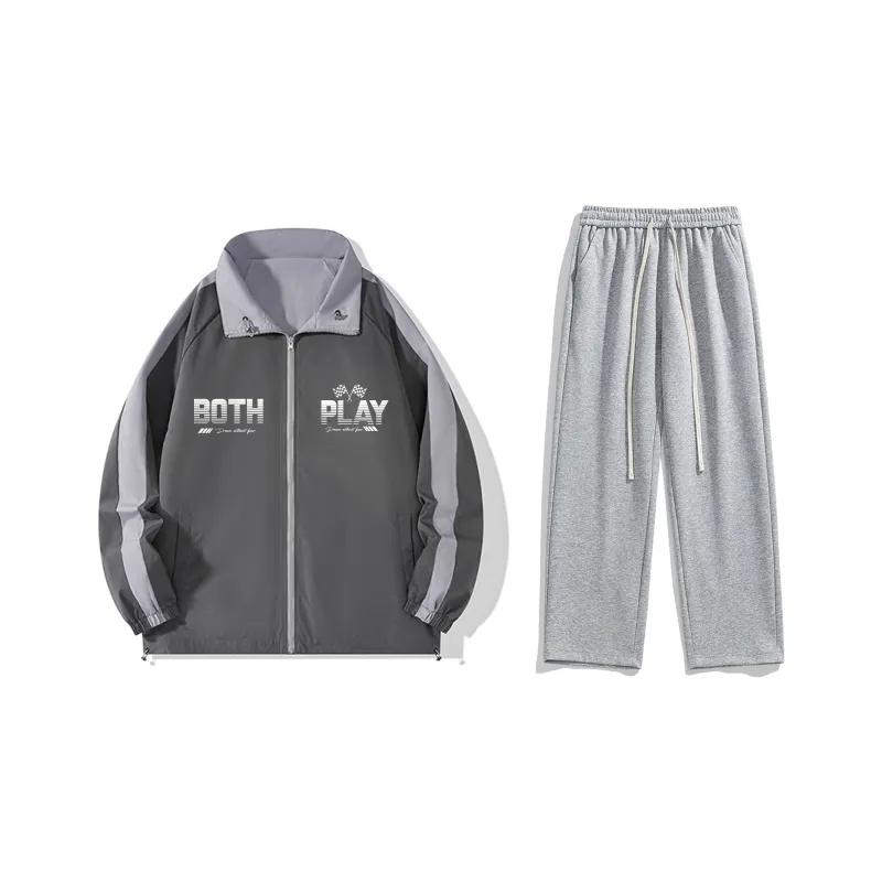 BOTH PLAY Casual Sportswear Unisex-15