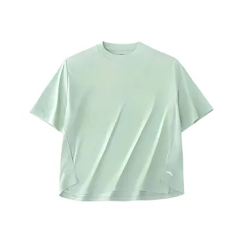 CHAOJIANTA T Shirt Women's Melting Snow Green