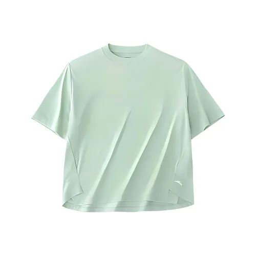 CHAOJIANTA T Shirt Women's Melting Snow Green
