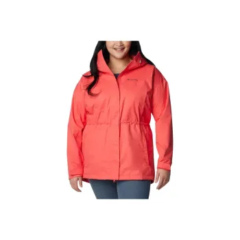 Columbia Women's Hikebound™ Long Jacket - Plus Jackets Coats Women's Red