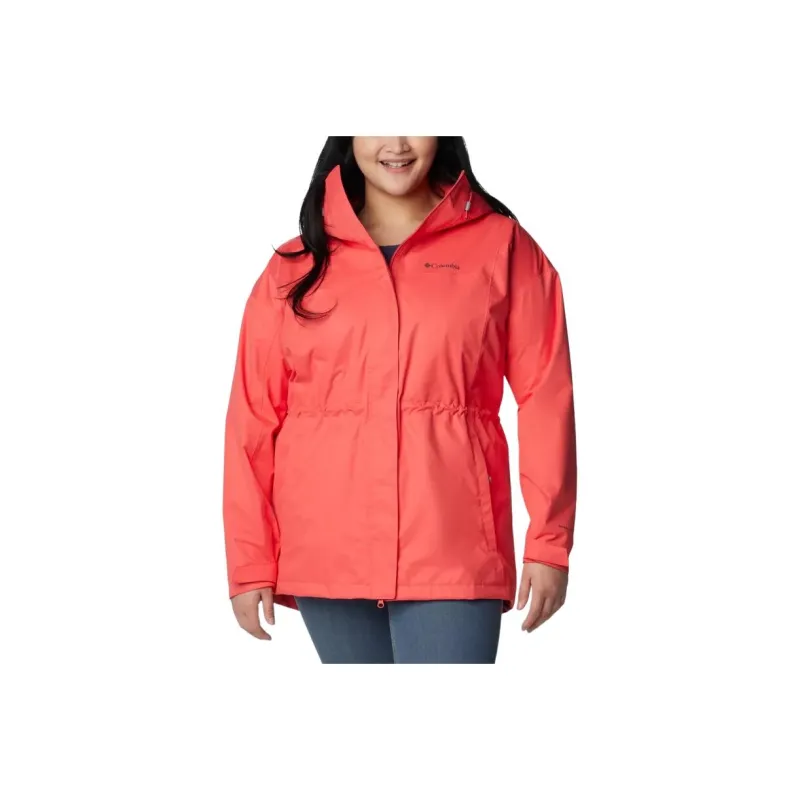 Columbia Women's Hikebound™ Long Jacket - Plus Jackets Coats Women's Red-0