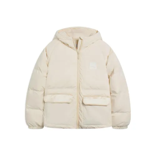 LINING Sports Trend Series Down Jackets Women's White