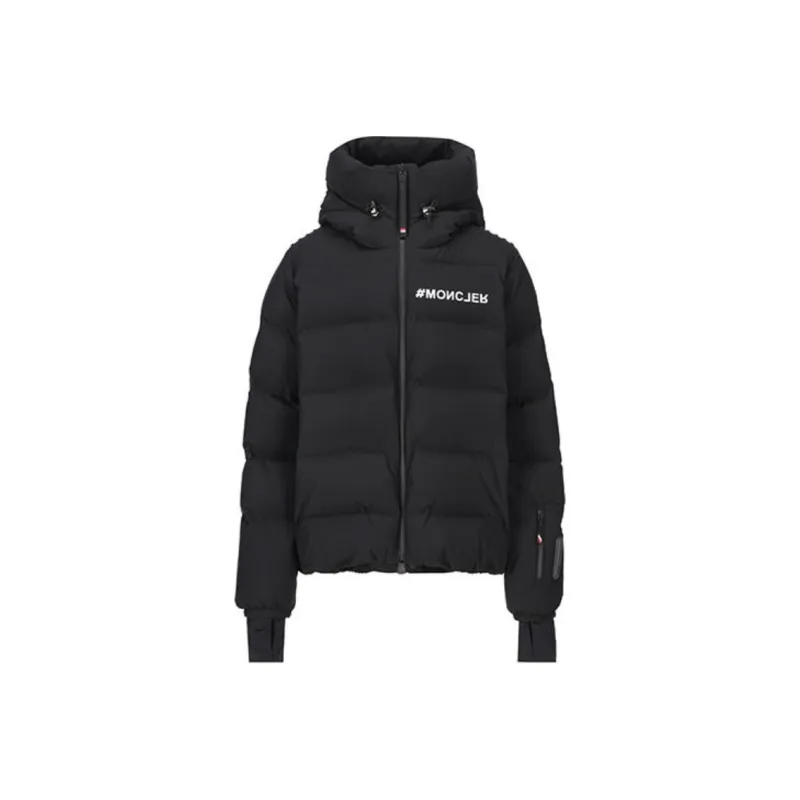 Moncler Suisses Logo print Puffer Jacket-0