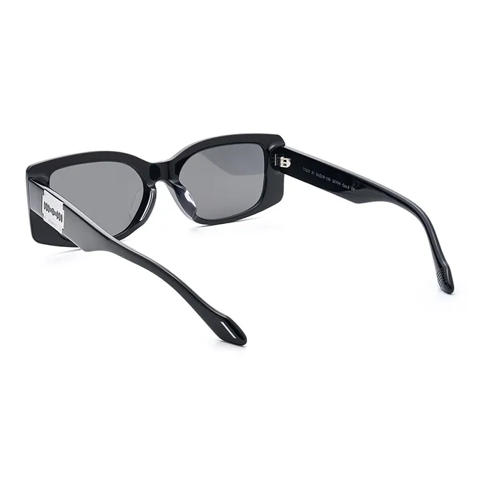 THE OWNER Plate Frame Rectangular Sunglasses Unisex-1