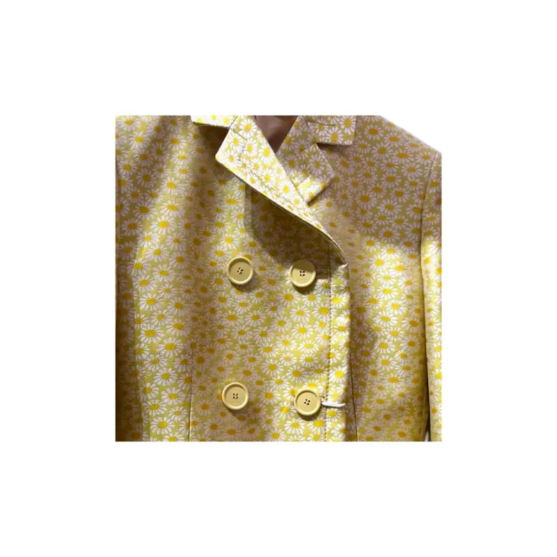 GUCCI SS25 Jackets Coats Women's Yellow-0