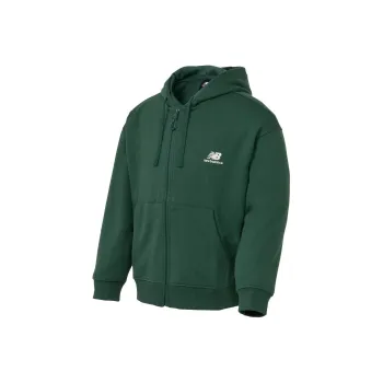 New Balance NBX Urban Remix Knit Full Zipper Sweatshirt Women's Night Green