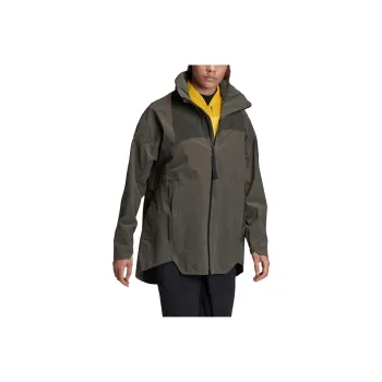 Adidas MYSHELTER Jackets Coats Women's Legend Earth Tone/Dynamic Gold