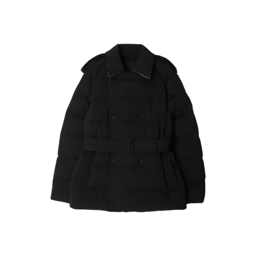 Burberry Belted Waist Quilted Puffer Coat