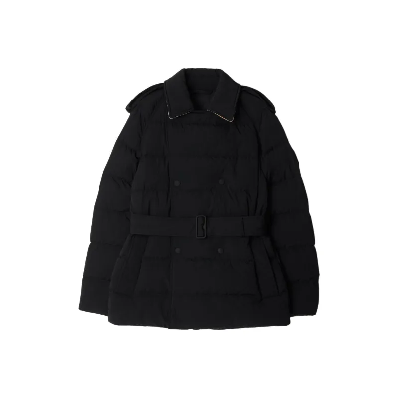 Burberry Belted Waist Quilted Puffer Coat-0