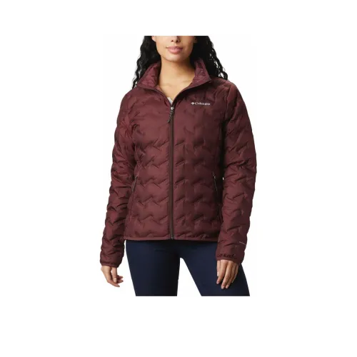 Columbia Delta Ridge Down Jacket Women's Brown Red