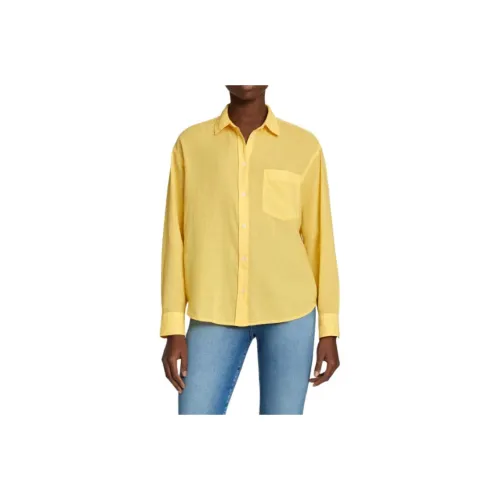 7 FOR ALL MANKIND Shirt Women's Yellow