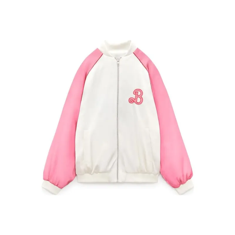 Barbie X ZARA X Barbie Co brand Jackets Women's White-0