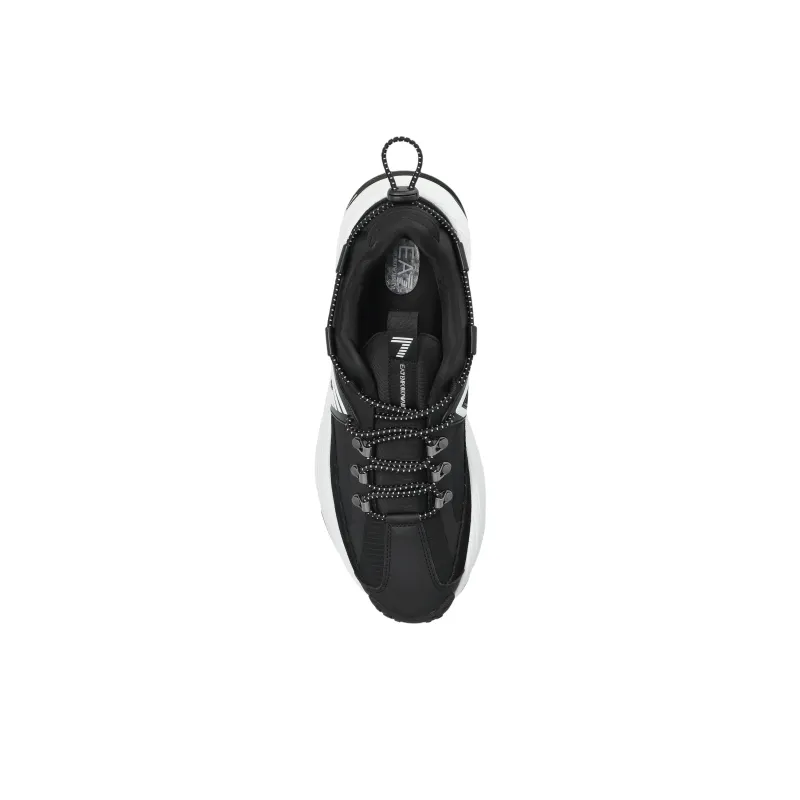 EMPORIO ARMANI EA7 Low Top Casual Shoes Men's Black-4