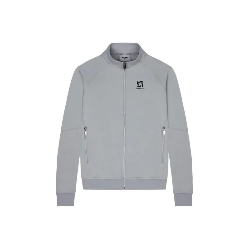 TEAM WANG Logo print Zipped Track Jacket-2