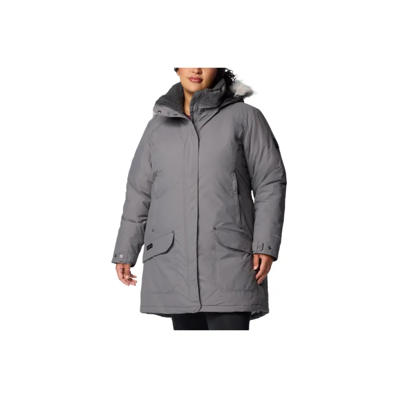Columbia Icelandite TurboDown Jacket Women's City Gray-0