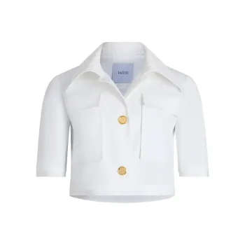 Patou Short sleeved Cropped Jacket