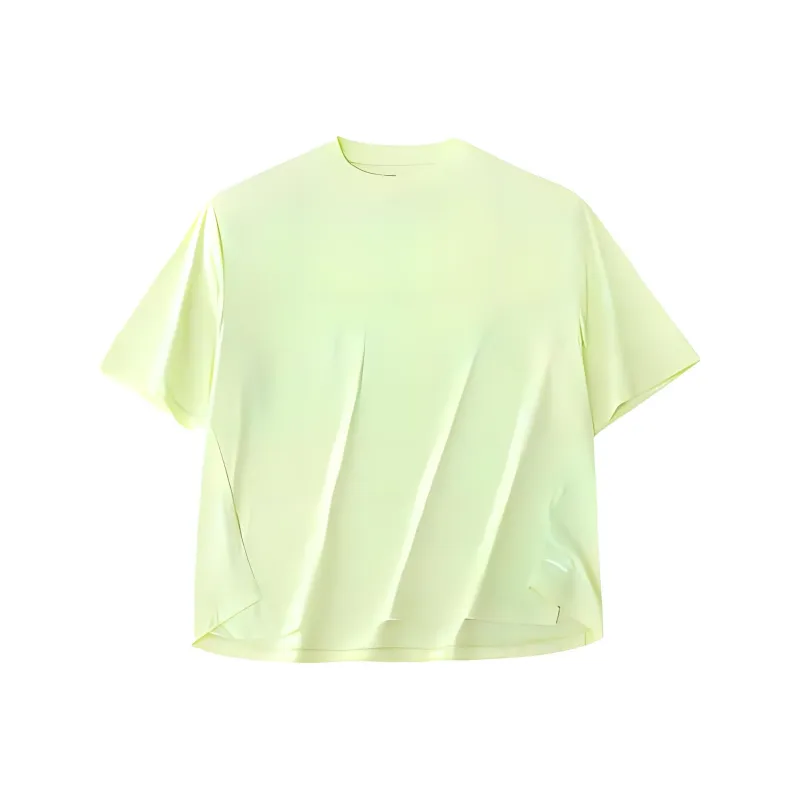 CHAOJIANTA T Shirt Women's Lightweight Yellow-0