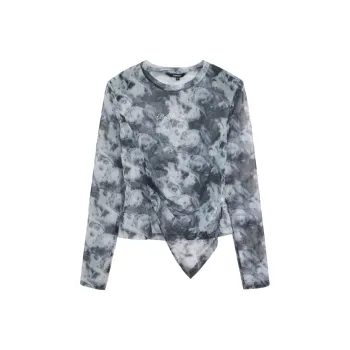 Bebe FW23 Chiffon Shirt Women's