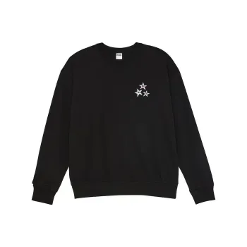 Victoria's Secret T-Shirt Women's Pure Black Star Chart
