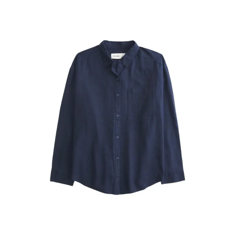 Hollister Shirt Women's Marine Blue-0