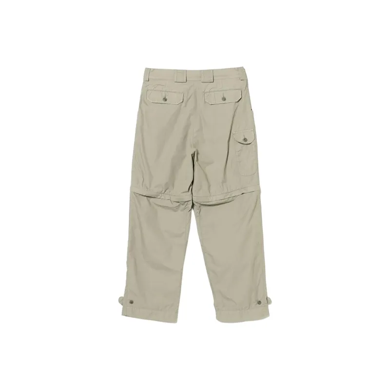 Beams Casual Pants Men's Gray Green-1