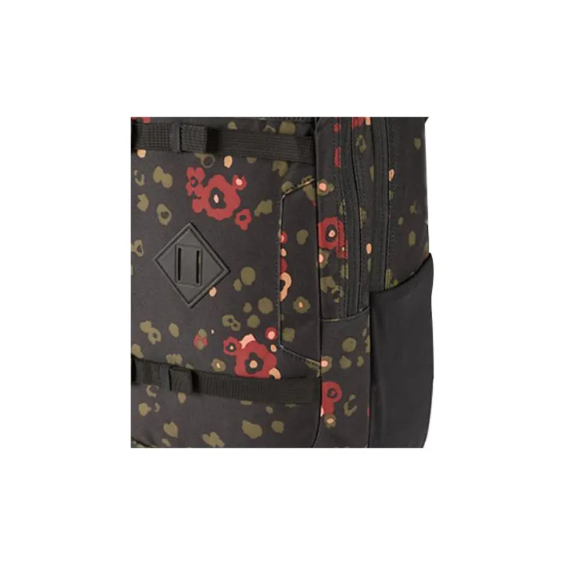 Dakine Polyester Skateboard Bag Backpack Regular Unisex Elegant Black Floral-3