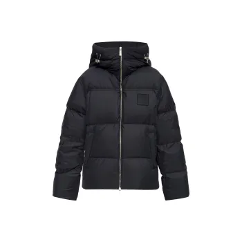 OFF-WHITE Logo-patch Puffer Jacket