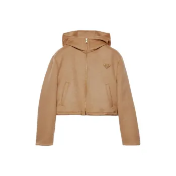 PRADA FW24 Jackets & Coats Women's Camel Brown