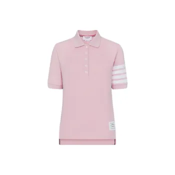 THOM BROWNE 4 Bar Piqué weave Polo Shirt