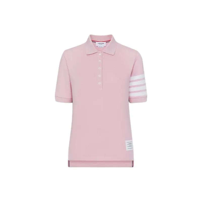 THOM BROWNE 4 Bar Piqué weave Polo Shirt-0