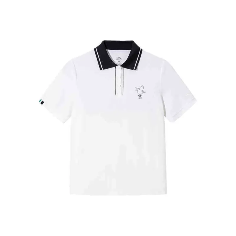 Anta Life Collection Polo Shirt Women's Snowflake White-0