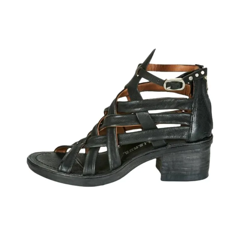 AirStep KENYA BRIDE Roman Sandals 5cm Women's Black-0