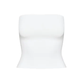 ARITZIA Contour Tube Top Strapless Top Women's Bright White/Bright White