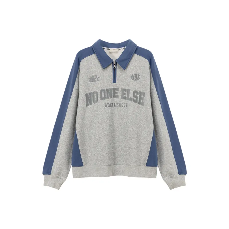 NO ONE ELSE Sweatshirts Unisex Medium Heather Gray-0