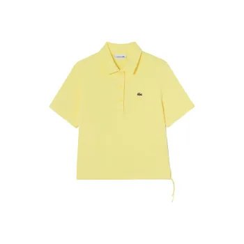 LACOSTE Polo Shirt Women's Yellow