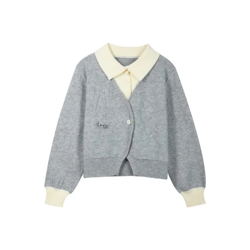 MISHOW Knitwear Women's Gray-0