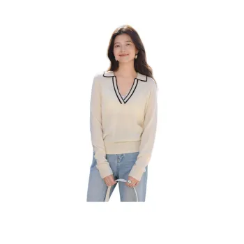SNOWFORTE Cashmere Sweater Women's Polar White