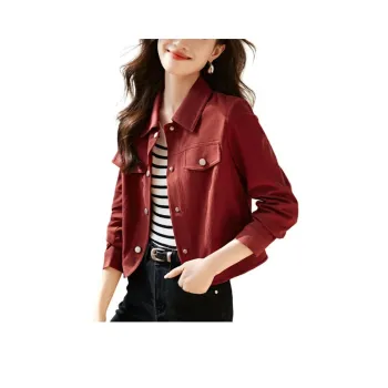 Mo Han Yi Mei Jackets & Coats Women's Red