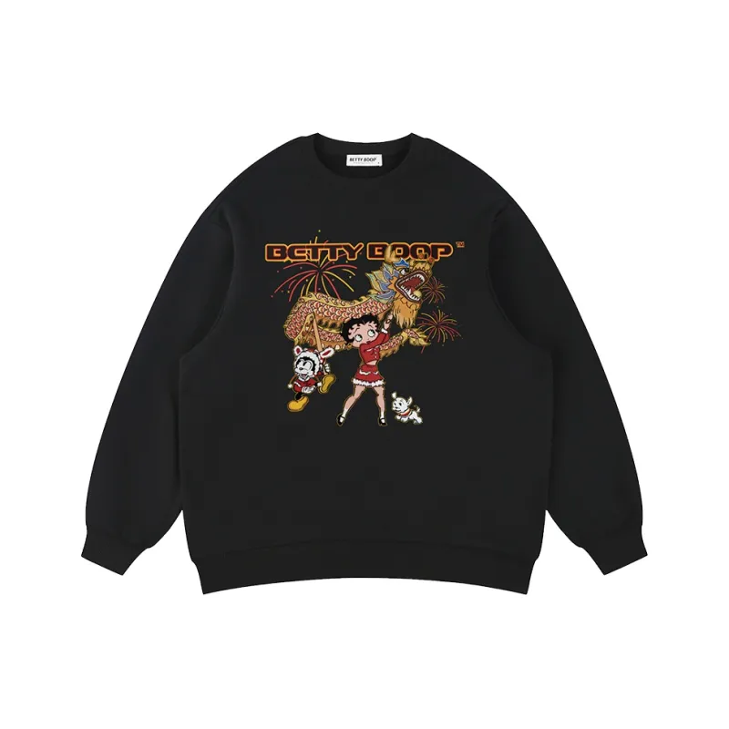 BETTY BOOP Sweatshirts Unisex-3