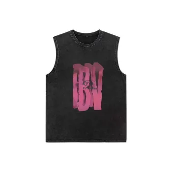 TONYBEAR Tank Tops Men Gray