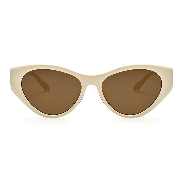 THE OWNER Plate Frame Cat Eye Sunglasses Unisex-23