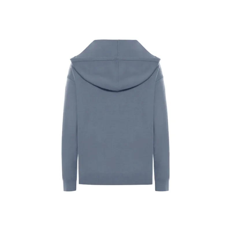 MaxMara Drawstring Long Sleeved Hoodie-1