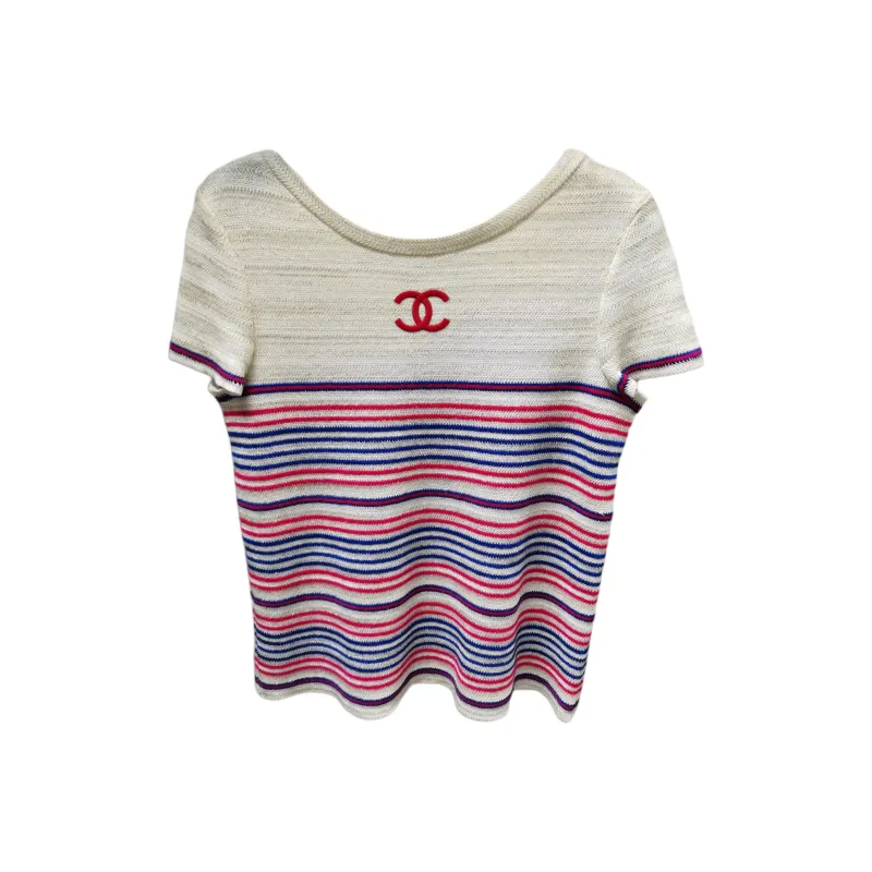 CHANEL T Shirts Women's White-0
