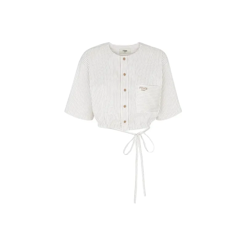 FENDI Striped Shirt-0