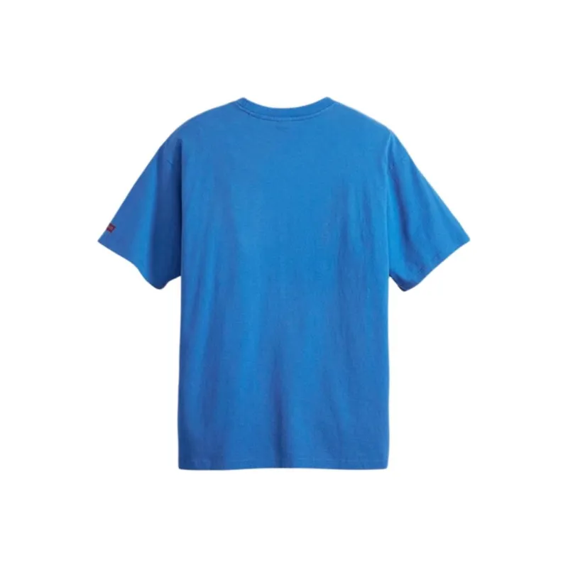Levi's Blur Collaboration T Shirt Unisex Blue-1