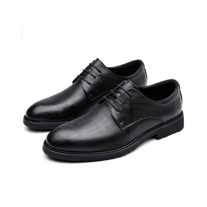 Poitulas Dress Shoes Men's Black-1